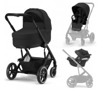 Детская коляска Cybex Balios S Lux BLK Aton B2 i-Size 3 в 1 new