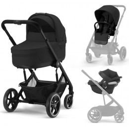 Детская коляска Cybex Balios S Lux BLK Aton B2 i-Size 3 в 1 new