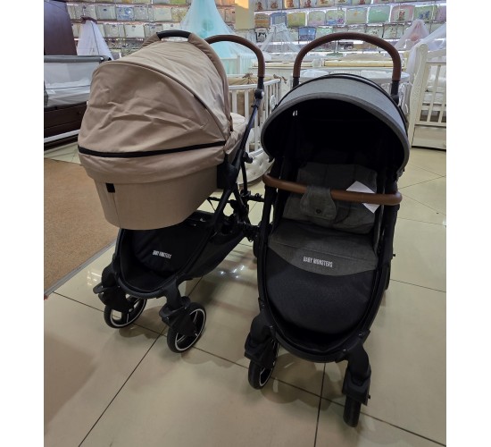 Испанская коляска для погодок Baby Monsters Compact 2.0