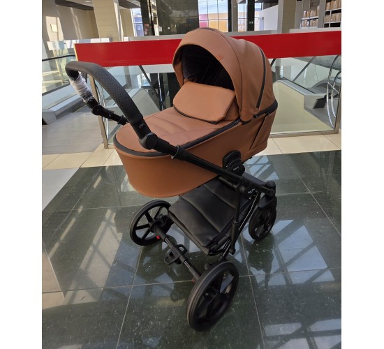 Мягкая польская коляска Baby Merc Novis Premium 2 в 1 New 2025