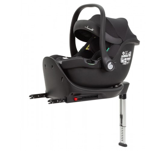 Автокресло Carrello Ammonite AY329 Pro (0-13 кг) с базой Isofix CRL-8803 Absolute Black