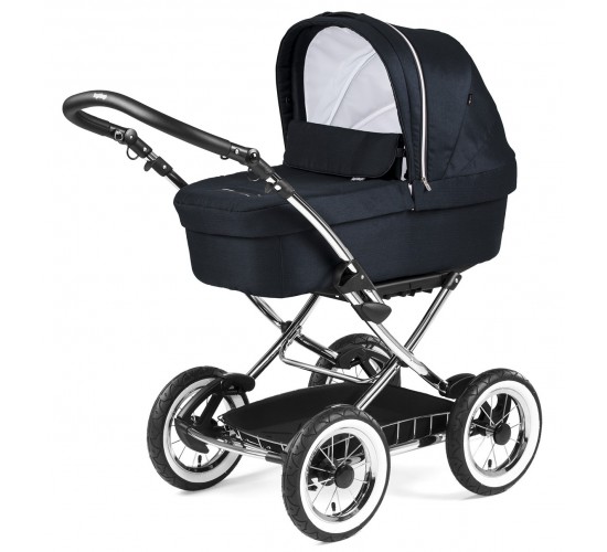 Детская коляска люлька Peg Perego Cula 2021 шасси хром