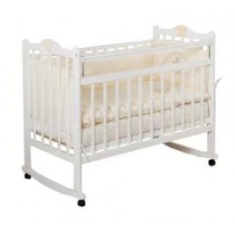 Кроватка Incanto Юлиус колесо-качалка с автостенкой