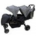 Коляска для двойни Luxmom T 19 паровозик