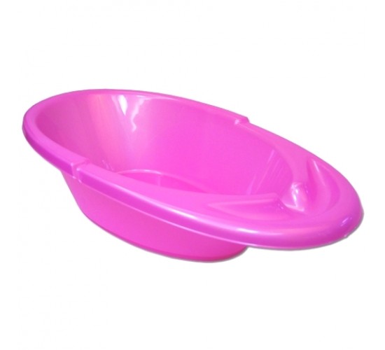 Детская ванна «Счастливый малыш» розовый