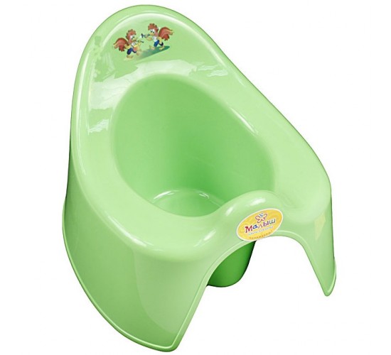 Горшок детский туалетный Арт.173 зеленый
