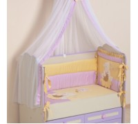 Комплект в кроватку Сдобина Арт. 64 фиолетовый