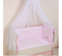 Комплект в кроватку Арт.65 розовый