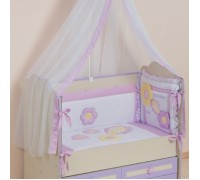Комплект в кроватку Сдобина Арт. 62 фиолетовый