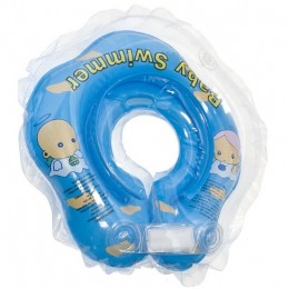 Круг для купания Baby Swimmer голубой (полноцвет) BS21B