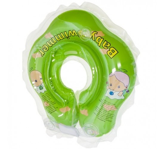 Круг для купания Baby Swimmer зеленый (полноцвет) BS21G