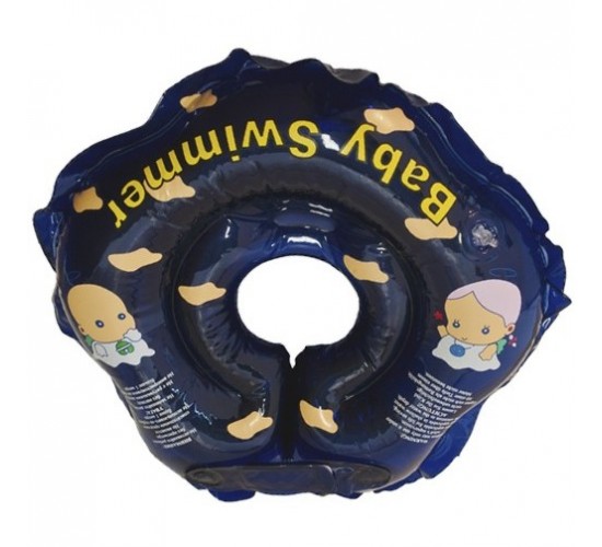Круг для купания Baby Swimmer синий (полноцвет) BS01D