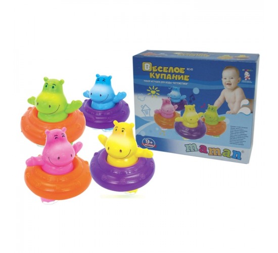 Наборы игрушек для воды Maman "Бегимотики" RC03