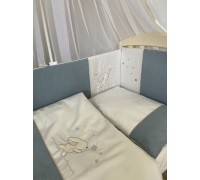 Комплект Lappetti Волшебник арт 6107 для прямоугольной кроватки