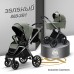 Коляска Luxmom 888 2 в 1