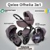 Коляска  Qelee Ofhelia 3 в 1 New 2025-2026