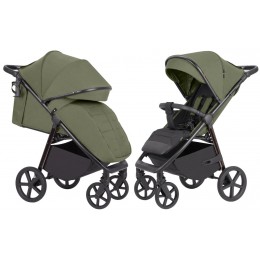 Коляска прогулочная Carrello Bravo + Plus CRL - 5515 Хром