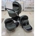 Коляска Luxmom 780 модульная 3 в 1 с автокреслом 