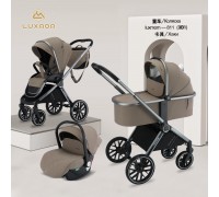 Коляска Luxmom 811 модульная 3 в 1 с автокреслом 