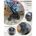 Коляска книжка Luxmom v 3 лёгкая спинка на ремнях
