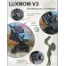 Коляска книжка Luxmom v 3 лёгкая спинка на ремнях