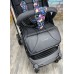 Коляска книжка Luxmom v 3 лёгкая спинка на ремнях
