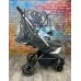 Коляска книжка Luxmom v 3 лёгкая спинка на ремнях