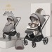 Коляска прогулочная luxmom A 2 с переставным блоком