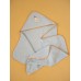 Пеленка махровая полотенце с уголком Lappetti арт. П 30 Морские приключения
