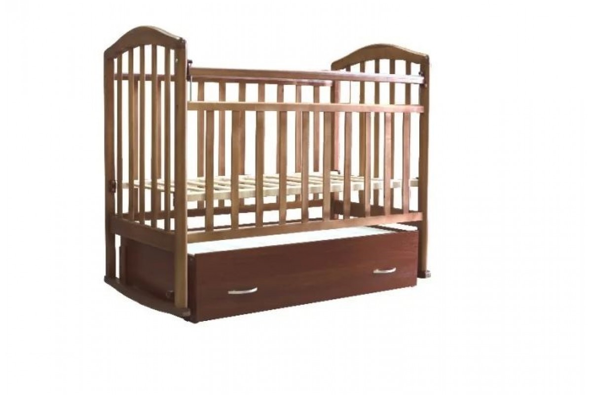 Кроватка для новорожденных с маятником и ящиком. Кроватка Антел Алита. Кровать Алита 4 орех. Детская кроватка Антел Алита. Кроватка Антел Алита орех.