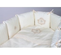 Комплект для круглой (овальной) кроватки Lappetti  "Инфанты" арт.6045