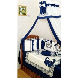 Комплект в детскую кроватку "Magic Royal Blue" 20 прд. Арт. Mg032