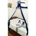 Комплект в детскую кроватку "Vinchi Royale Blue" 18 прд. с кружевами Арт. 036